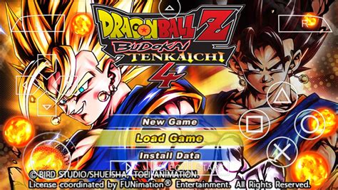 descargar dragon ball z budokai tenkaichi 4 para ppsspp